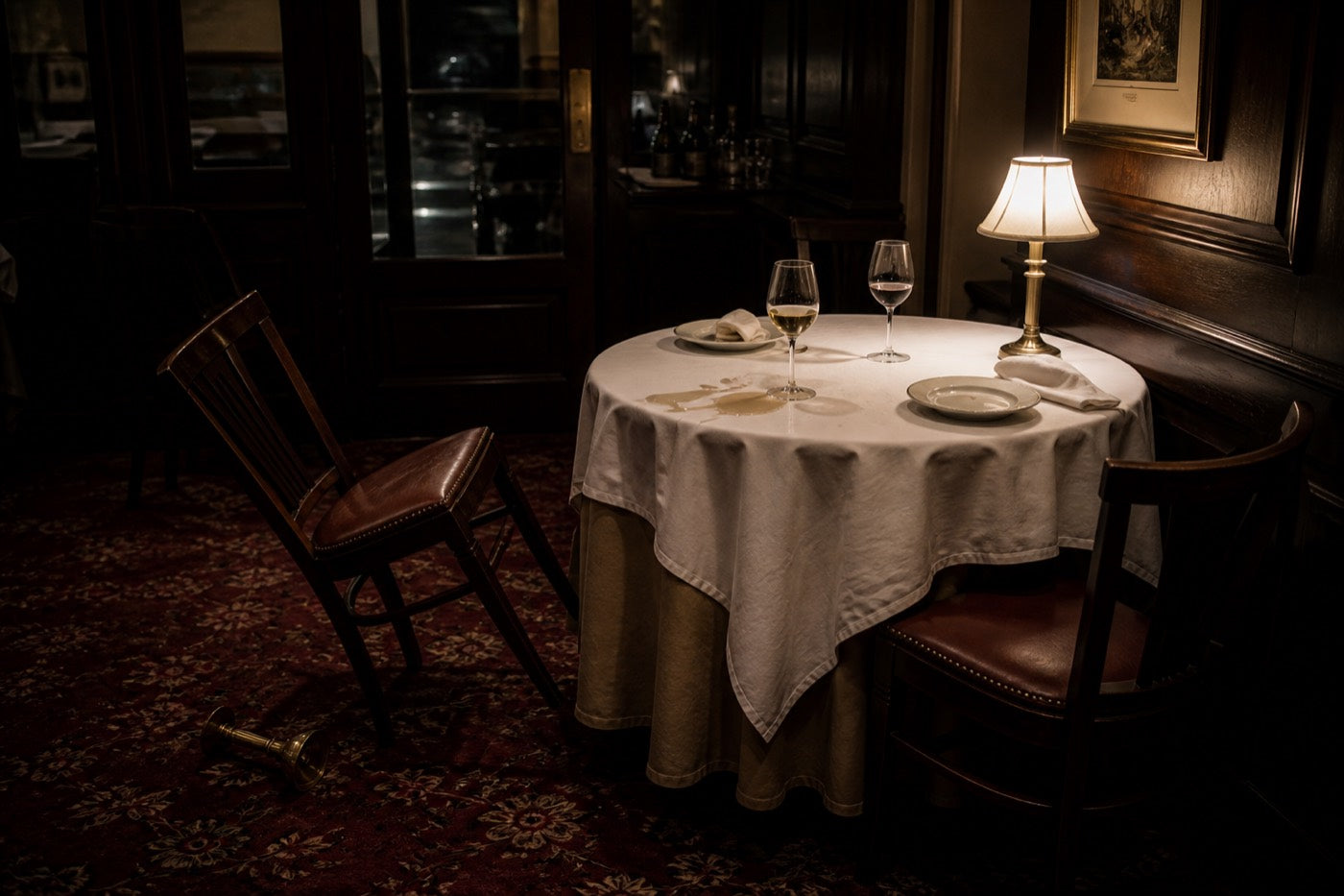 The private room at Lunette